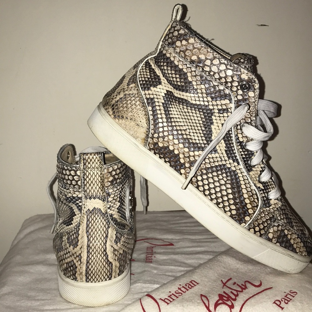 Christian Louboutin- Rantus Flat Python Luminor - Picture 4 of 6